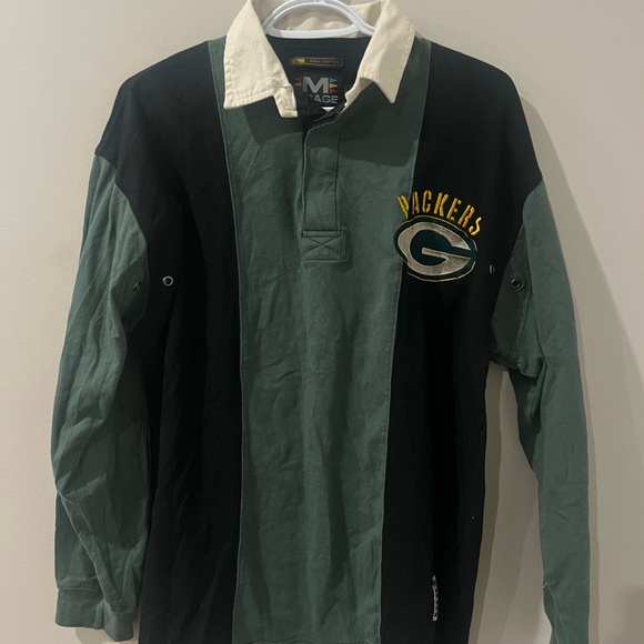 mirage Other - Vintage Mirage Green Bay Packers Polo